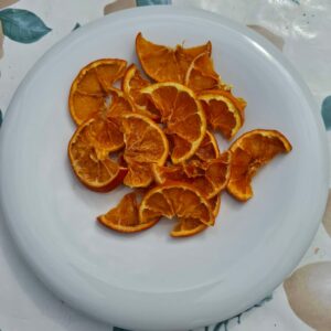 Fettine di arancia essiccate