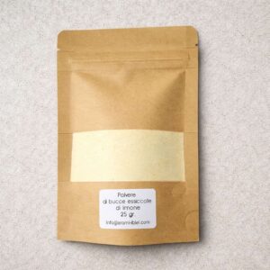 Polvere di buccia di limone